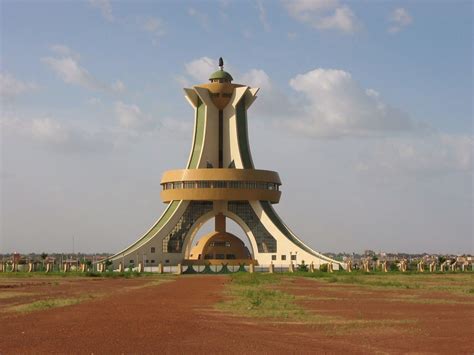 Centre Afrique Unique Buildings Monument Ouagadougou