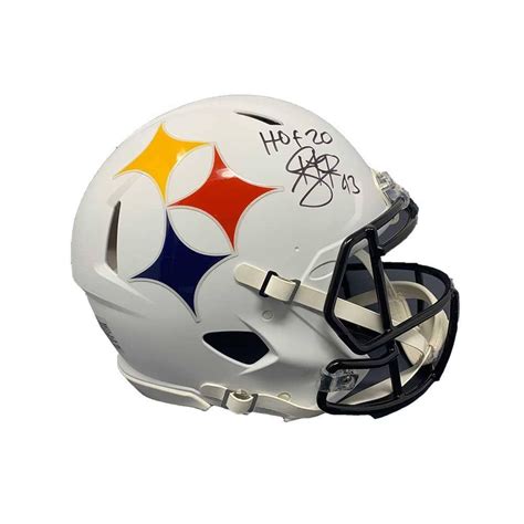 Pittsburgh Steelers Signed Full Sized Helmets — Tseshop