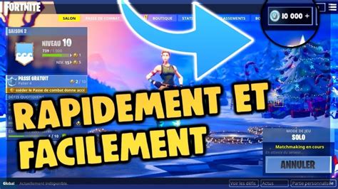 COMMENT AVOIR DES V BUCKS GRATUIT SUR FORTNITE Tuto YouTube