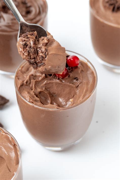 Tofu Chocolate Mousse Vegan On Board