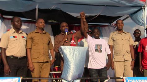 Mgombea Ubunge Chadema Jimbo La Kibamba Aahidi Kulivalia Njuga Tatizo