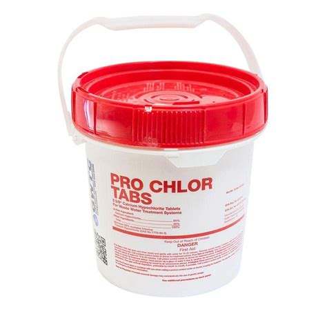 PRO CHLOR TABS 10 lbs. Aerobic Septic Tablets-47010 - The Home Depot