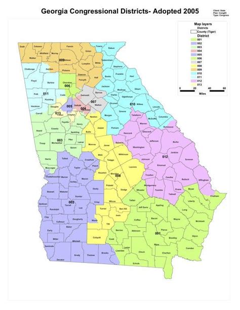 Map of Proposed Georgia Congressional Districts Released | Oconee, GA Patch