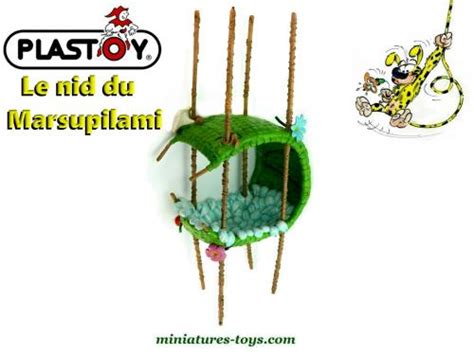 Le Nid De La Famille Marsupilami Par Plastoy Miniatures Toys