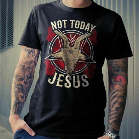 Not Today Jesus Funny T T Shirt Love Jesus T For You Etsy