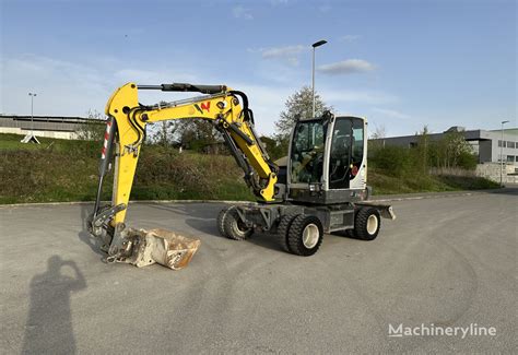 Wacker Neuson EW65 Bagger Wheel Excavator For Sale Switzerland