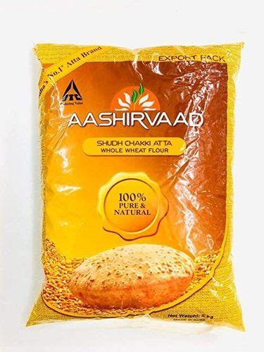 White 100 Percent Pure And Natural Aashirvaad Shudh Fresh Chakki Atta