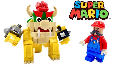 Lego Super Mario Bros Bowser Moc Youtube