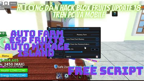 Cách Hack Blox Fruit Trên Máy Tính Hướng Dẫn Chi Tiết