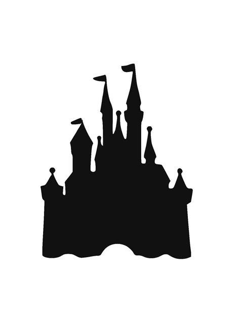 Disney Castle Svg File