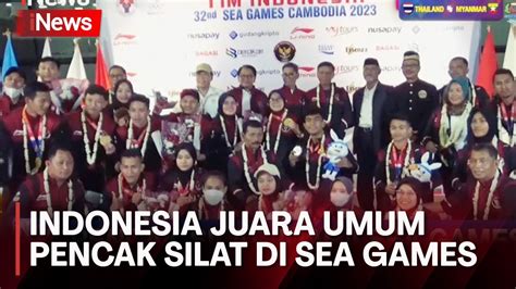 Raih Medali Emsa Indonesia Juara Umum Pencak Silat Di Sea Games