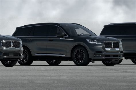 2022 Lincoln Aviator Drops Monochromatic Package For New Jet Package