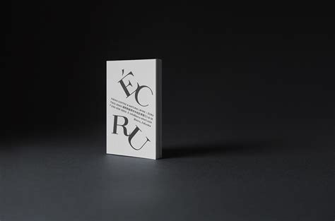 ÉCRU on Behance