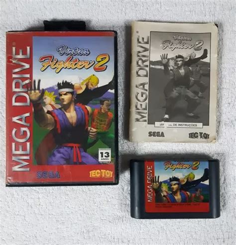 Virtua Fighter 2 Tectoy Completo Mega Drive R 185 MercadoLivre