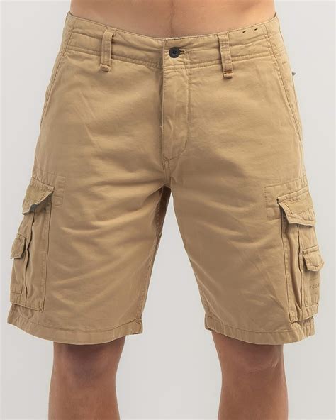 Rip Curl Trail Cargo Walk Shorts In Khaki FREE Shipping Easy