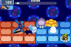 Screenshot Of Mega Man Battle Network 6 Cybeast Falzar Game Boy