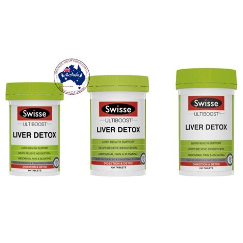 Giải độc gan Swisse Liver Detox 120 viên Shopee Việt Nam