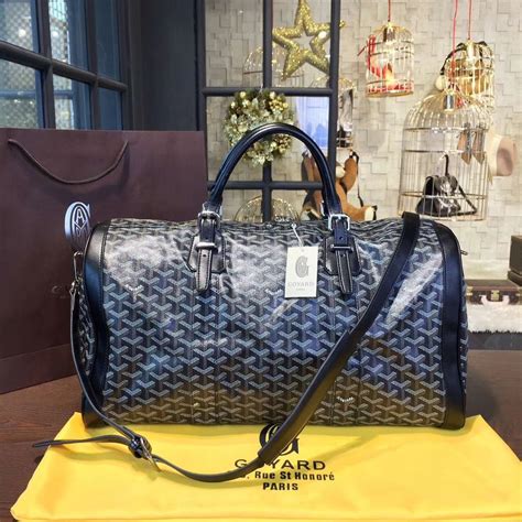 Goyard Travel Luggage Duffel Bag