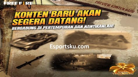 4 Hal Terbaru FF Yang Akan Hadir Di Free Fire Esportsku