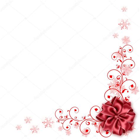 Beautiful design of white background red ribbon Stock Photo by ©SergeyNivens 4525949