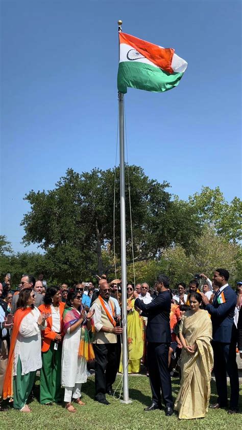 Indian Flag Hoisting