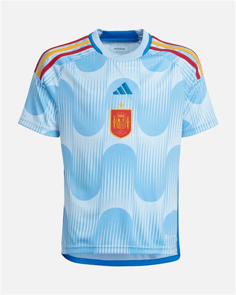 Camiseta 2ª España para el Mundial Qatar 2022 para Niño