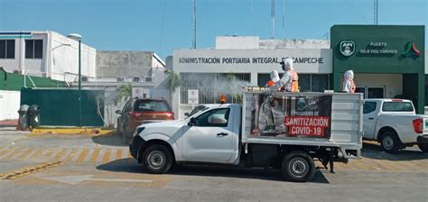 ACCIONES DE SANITIZACIÓN EN ÁREAS OPERATIVAS DEL PUERTO DE ISLA DEL