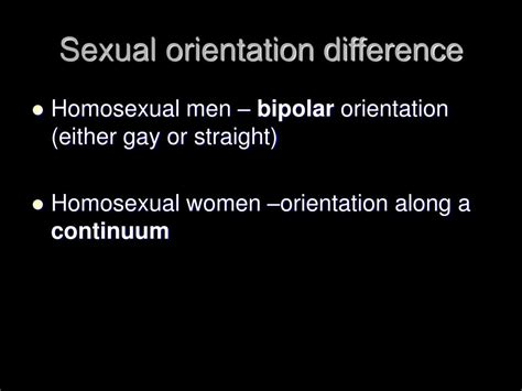 PPT Sex And Sexual Orientation Differences In Sexual Attraction