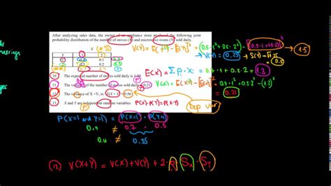 Statistics I How To Calculate The Covariance Of Two Variables With