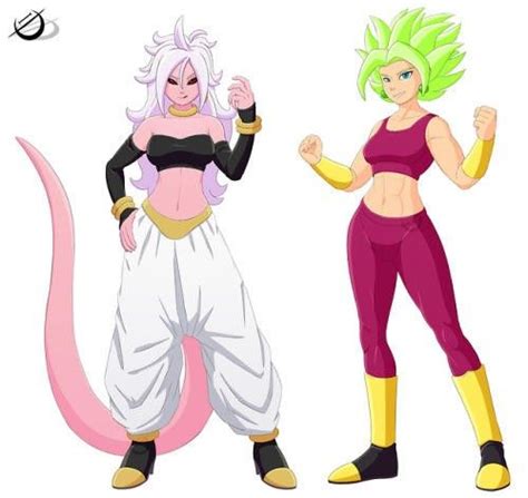 Majin Androide 21 Y Kefla Super Saiyajin Androide Personajes