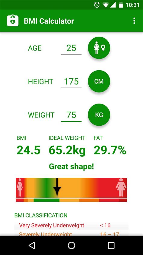 BMI Calculator for Android - APK Download