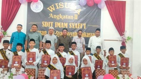 Sdit Imam Syafii Sudiang Gelar Wisuda Angkatan Ke Luluskan