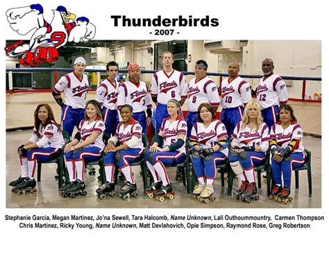 La T Birds Los Angeles Thunderbirds Roller Derby