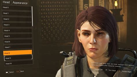 The Division 2 Character Creation Positives And Negatives