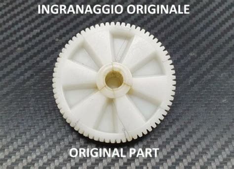 Ingranaggio In Nylon Per Motoriduttore OSLV ITALIA 24 V Part N 9900128