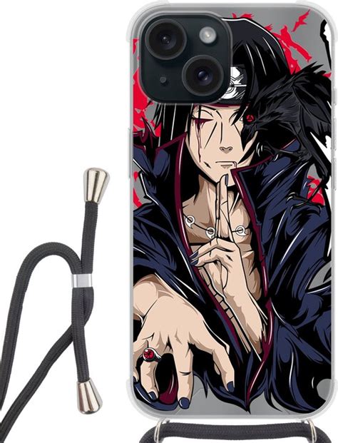 Apple Iphone 15 Telefoonhoesje Premium Kwaliteit Naruto Itachi