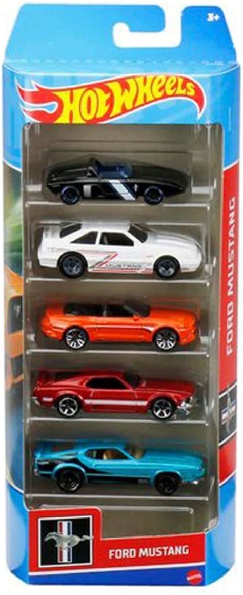 Hot Wheels 5 Li Araba Seti Ford Mustang HFV92 Amazon Tr Oyuncak