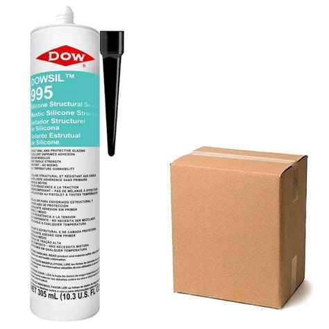 Dow Corning Dowsil 995 Structural Glazing Silicone Sealant Black Box Of