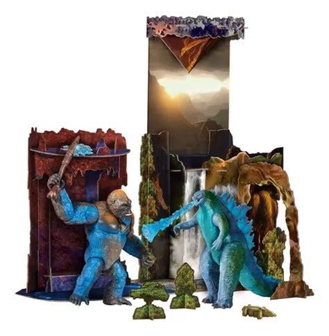 Figuras De Godzilla E Kong Monsterverse Mercadolivre