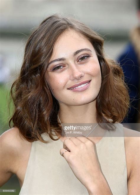 Actor Ella Purnell Poses For A Photo During A Photocall For Tim Burton