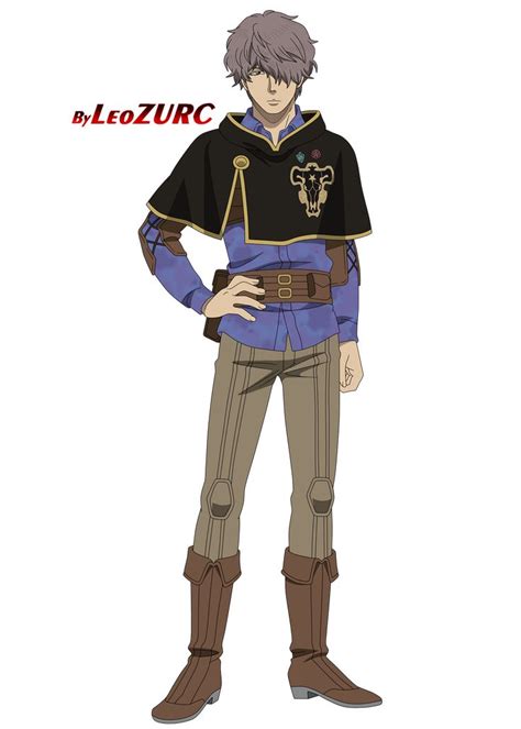 Gauche Adlai By Leozurc2210 On Deviantart Black Clover Anime Black