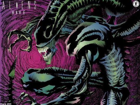 Xenomorph In Aliens Hive Kelley Jones Alien Vs Predator Indie Comic Hello Comic