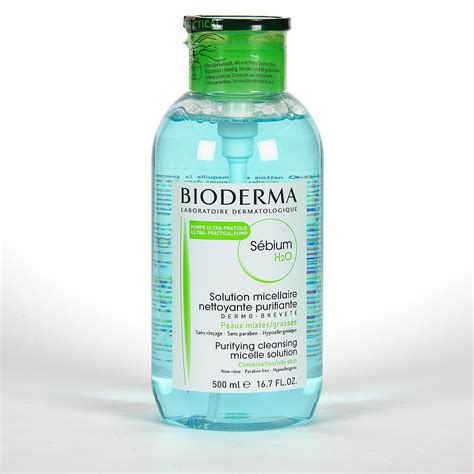 Bioderma H2o Pump Solución Micelar Piel Acné Farmacia Jiménez