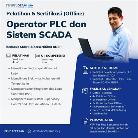 Sertifikasi BNSP Operator PLC Dan Sistem SCADA MySertifikasi