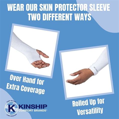 Mua Kinship Comfort Brands Arm Skin Protector Sleeves Keep Arm Skin Safe From Abrasions