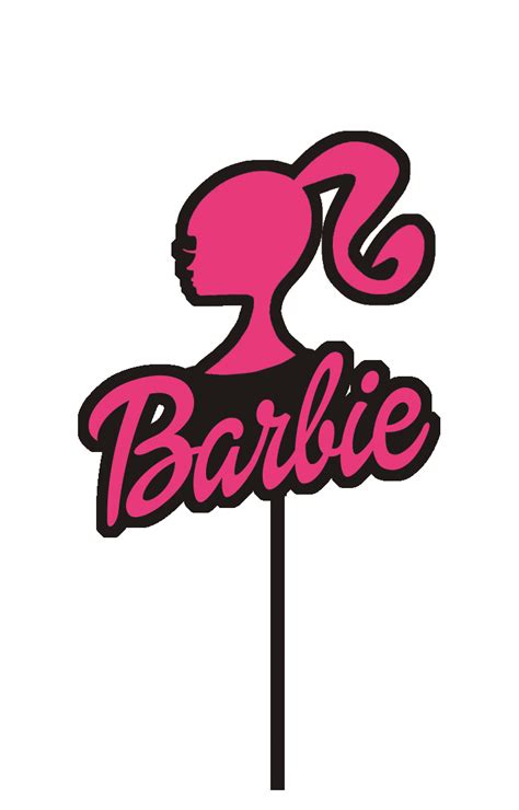 Archivo STL CAKE TOPPER ADORNO TORTA BARBIEPlan De Impresora 3D Para