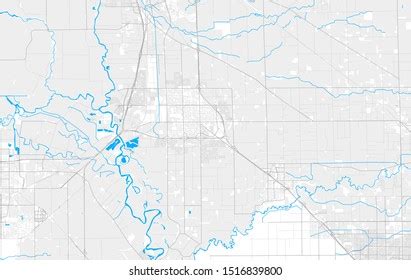 Rich Detailed Vector Area Map Buckeye Stock Vector Royalty Free