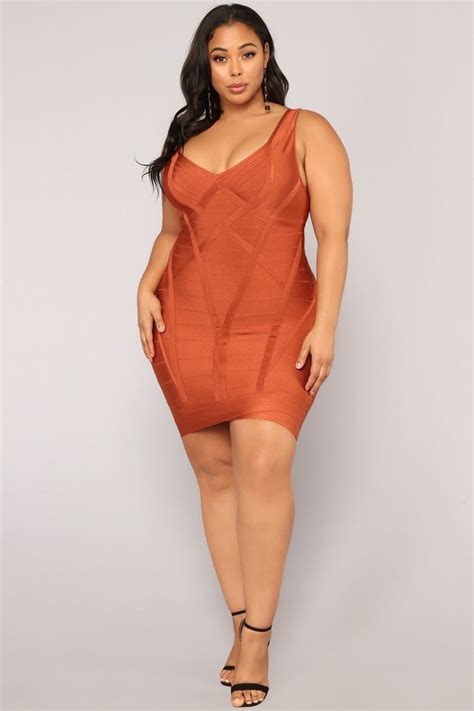 Pin On Plus Size Bandage Dresss