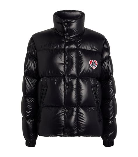 Mens Moncler Black Down Filled Misam Puffer Jacket Harrods Uk