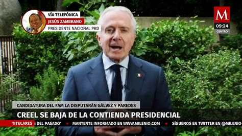 El Prd Se Mantiene Firme Con El Frente Amplio Jesús Zambrano Vídeo Dailymotion